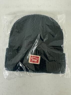 Homage Ribbed Knit Beanie Hat One Size Pine Green Winter Cap HM4018412
